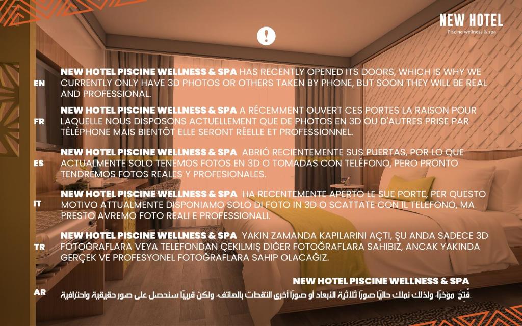 New Hotel Piscine Wellness & Spa
